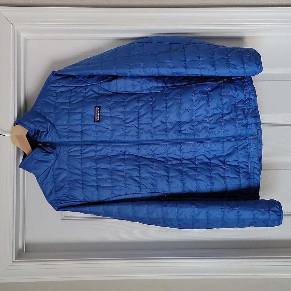 Womens Blue Nano Puff Patagonia Jacket